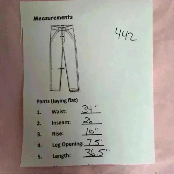 J.Crew Men's Sutton Chino Pants Size 34 Pink Summerweight Casual Straight Leg - Picture 10 of 10